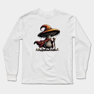 Mushroom Adventurer Wizard Long Sleeve T-Shirt